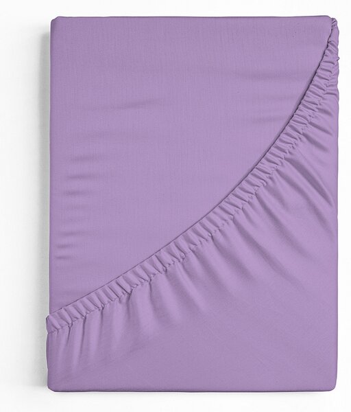 Prostěradlo Světle fialové JERSEY PREMIUM Jersey PREMIUM 90-100 x 200-220/30