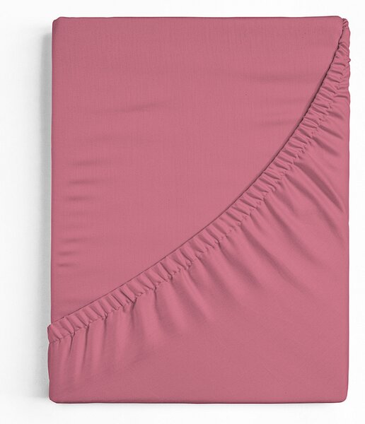 Prostěradlo Tmavě růžové JERSEY PREMIUM Jersey PREMIUM 90-100 x 200-220/30