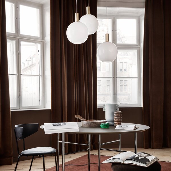 Ferm Living designová závěsná svítidla Collect Opal Shade Sphere Low