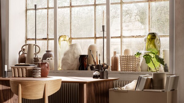 Ferm Living designové vázy Water Swirl Vase