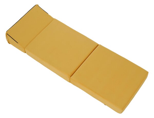 Rozkládací křeslo Plantearan (žlutá)