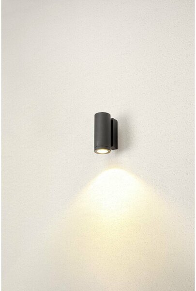 BIG WHITE SLV ENOLA ROUND S single Outdoor, nástěnné LED svítidlo, antracitové 1003422