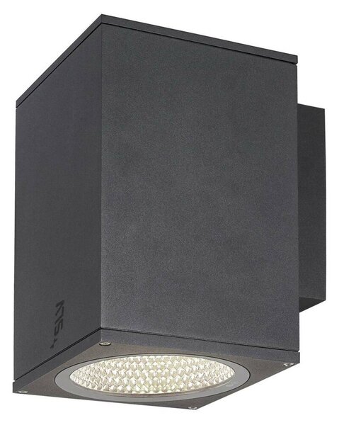 BIG WHITE SLV ENOLA SQUARE L single Outdoor, nástěnné LED svítidlo, antracitové, CCT 3000/4000K 1003437