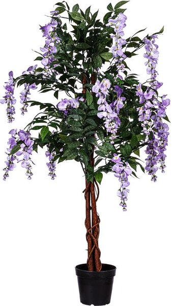 PLANTASIA Umělý strom, 150 cm, Wisteria fialová