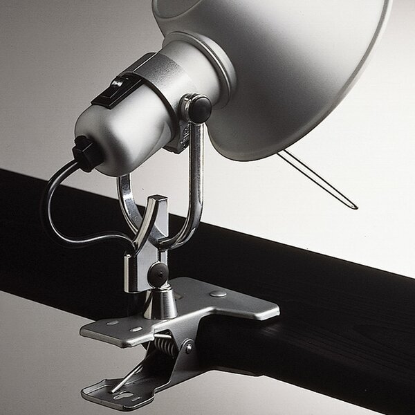 Artemide A005800 Tolomeo pinza, hliníková lampa s klipem, 1x77W E27, 23 cm