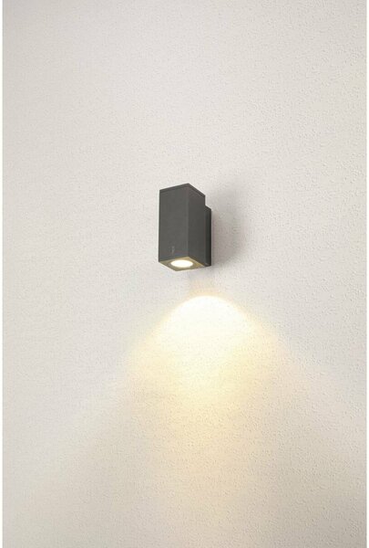 BIG WHITE SLV ENOLA SQUARE S single Outdoor, nástěnné LED svítidlo, antracitové 1003416
