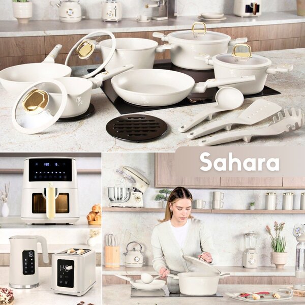 Sada pánví s titanovým povrchem 3 ks Sahara Collection steak