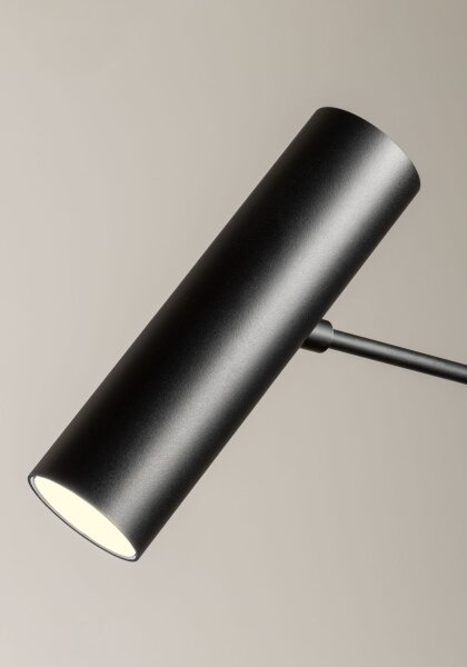 Redo 01-2695 - LED Stmívatelná stojací lampa PICAS LED/12W/230V černá