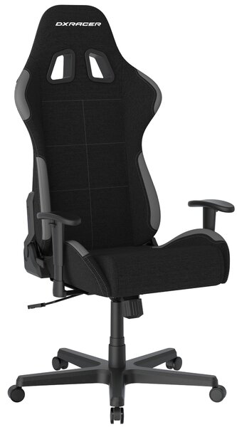 Herní židle DXRacer FORMULA černo-šedá, látková