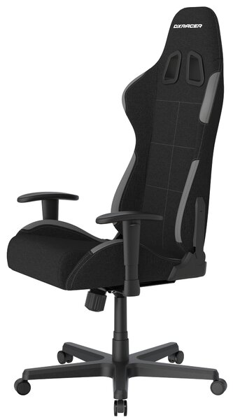 Herní židle DXRacer FORMULA černo-šedá, látková