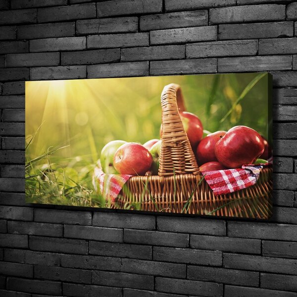 Foto obraz canvas Jablka v koši oc-70920367