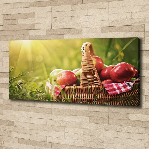 Foto obraz canvas Jablka v koši oc-70920367