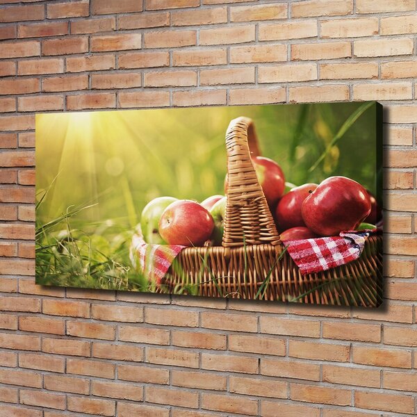 Foto obraz canvas Jablka v koši oc-70920367