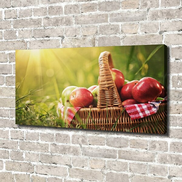 Foto obraz canvas Jablka v koši oc-70920367