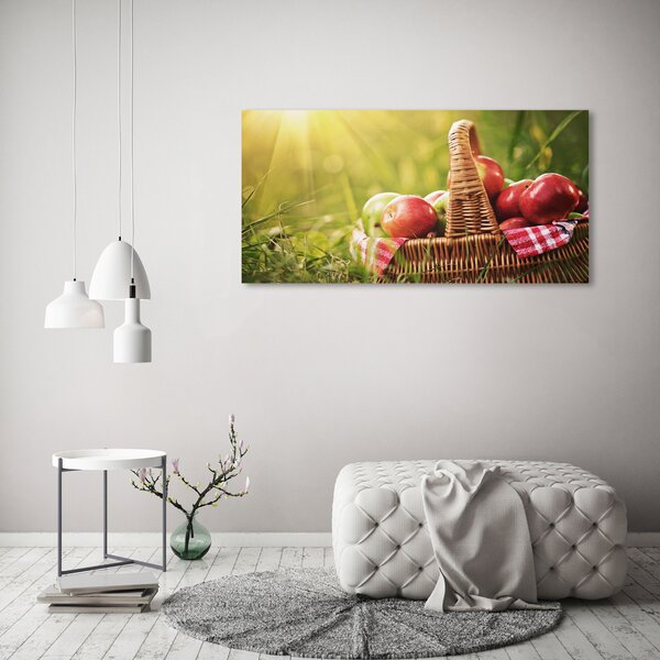 Foto obraz canvas Jablka v koši oc-70920367