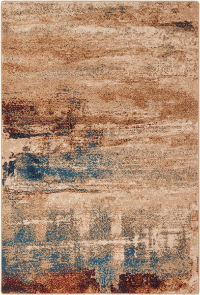Kusový koberec vlněný Agnella Isfahan Abrio Tmavě béžový Rozměr: 80x120 cm