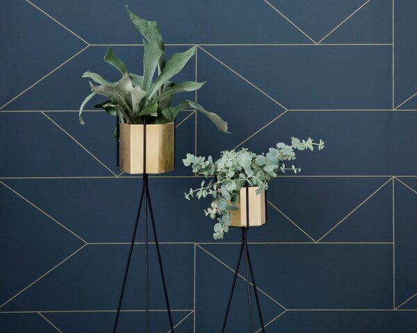 Ferm Living designové stojany na květináče Plant Stand Low