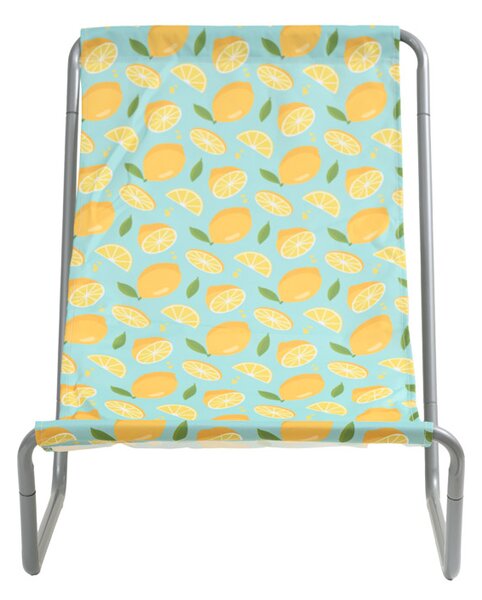 Sada 2 ks skládacích plážových lehátek SAND LEMON, barevné