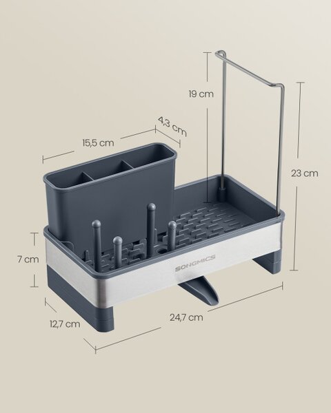 Organizér na dřez KCS555GN01