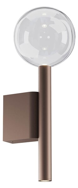 Redo Nástěnné LED svítidlo BOLLA, 12W,v. 34 cm, CCT 2700-3000K Barva: Černá