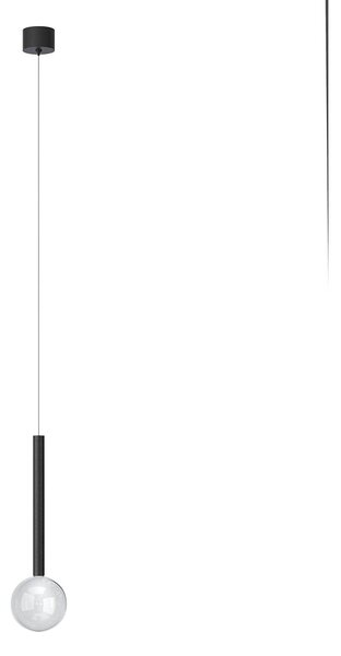 Redo Závěsné LED svítidlo BOLLA, 8W, ø 12 cm, CCT 2700-3000K Barva: Černá