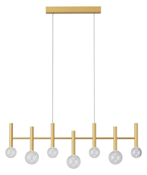 Redo Závěsné LED svítidlo BOLLA, 32W, š. 98 cm, CCT 2700-3000K Barva: Černá