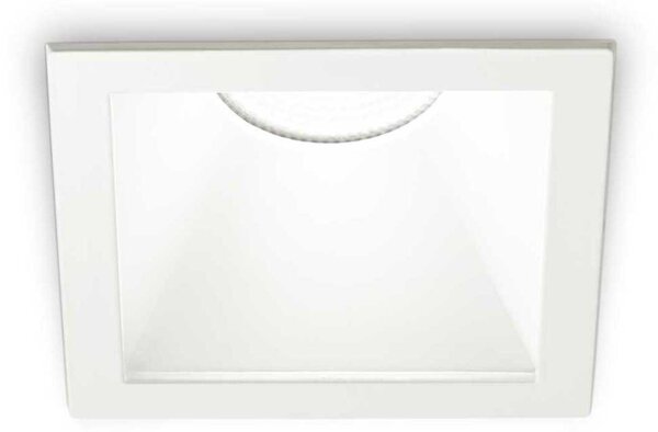LED Zápustné bodové svítidlo Ideal Lux Game Square White White 192376 11W 850lm 3000K IP20 hranaté bílé