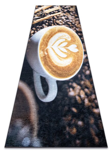 Protiskluzový koberec / běhoun ANDRE 33210 hnědý