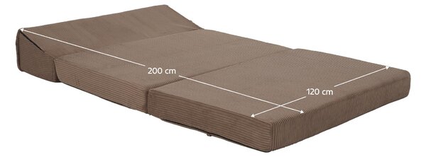 Rozkládací křeslo Viajado (béžová)