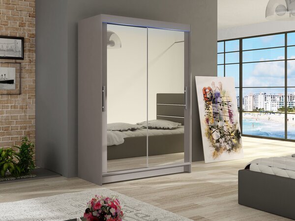 Skříň Ada VII, Barva: kašmír, Osvětlení: bez osvětlení 5903211404658