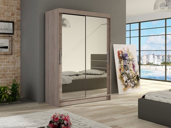 Skříň Ada VII, Barva: kašmír, Osvětlení: bez osvětlení 5903211404658