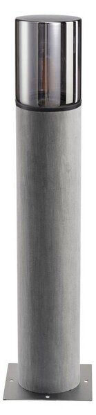 BIG WHITE SLV LISENNE POLE 70, E27, šedá, IP54 1000666