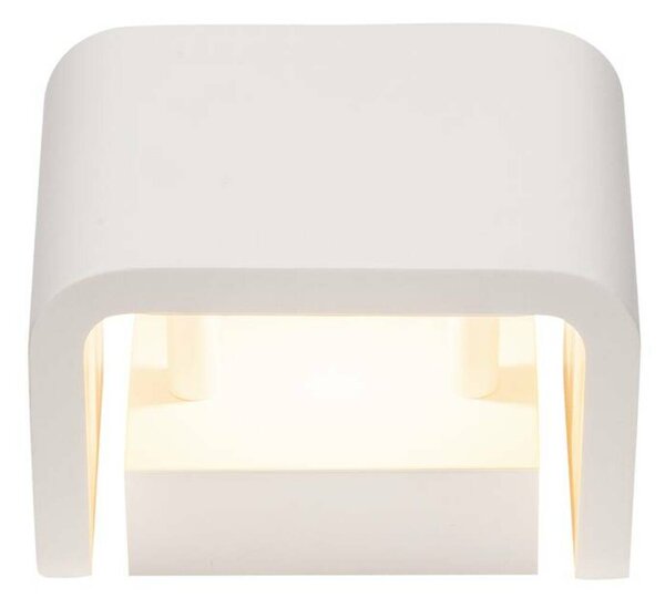 BIG WHITE SLV MANA, nástěnné světlo, LED, 2000K-3000K Dim to Warm, bílé, š/v/h 9,6/8,5/8,8 cm 1000613