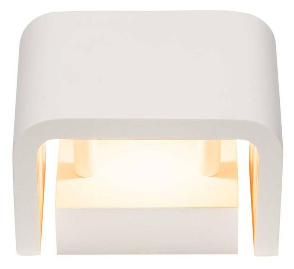 BIG WHITE SLV MANA, nástěnné světlo, LED, 2000K-3000K Dim to Warm, bílé, š/v/h 9,6/8,5/8,8 cm 1000613