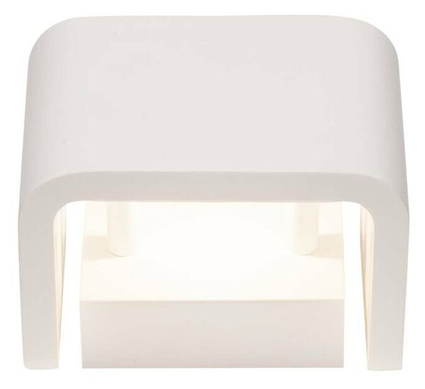 BIG WHITE SLV MANA, nástěnné světlo, LED, 2000K-3000K Dim to Warm, bílé, š/v/h 9,6/8,5/8,8 cm 1000613