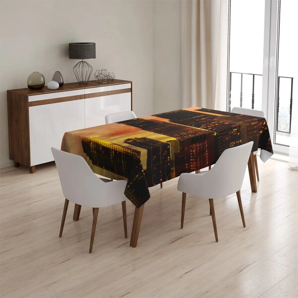 Sablio Ubrus Mrakodrapy - 90x90 cm