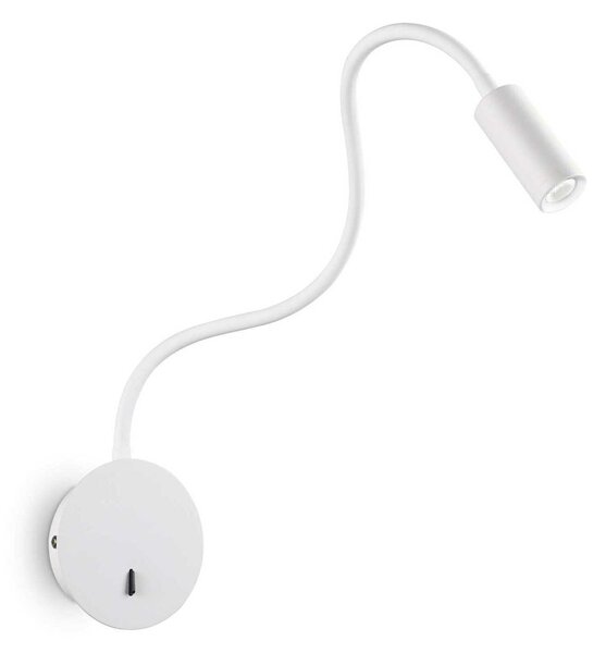LED Nástěnná lampa Ideal Lux Focus-2 AP1 nero 203195 3W černá