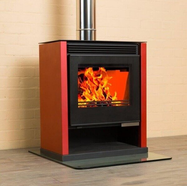 EEK A Kamna s XXL przorem Victoria Rubin Lux Red - 13,0 kW
