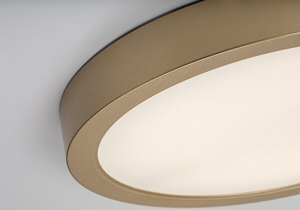 Rabalux 75079 - LED Koup. str. svítidlo SHAUN PLUS 30W/230V pr. 30 cm IP44 zlatá