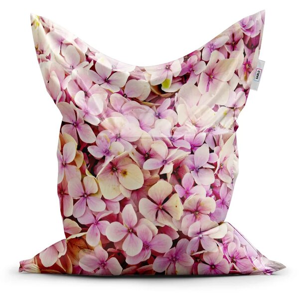 Sablio Sedací vak Classic Růžové květy - 150x100 cm