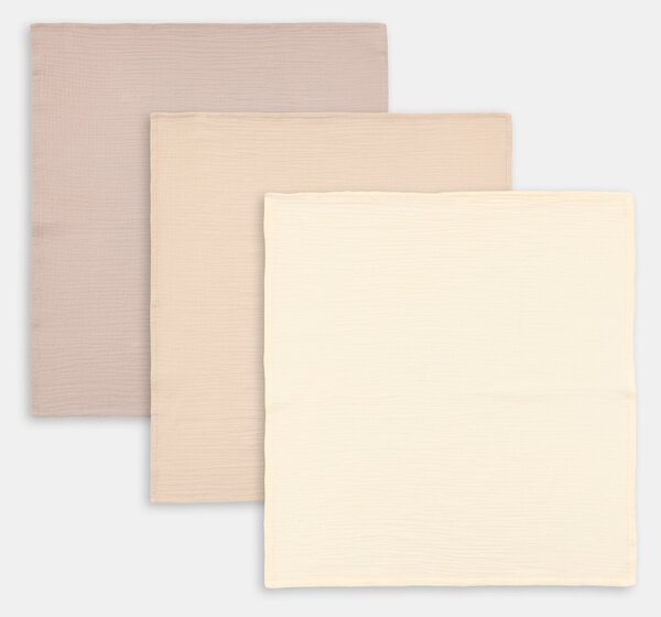 Sinsay - Sada mušelínových plen 3 pack - béžová