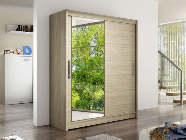 Skříň Presto VI, Barva: kašmír, Osvětlení: bez osvětlení 5903211404818