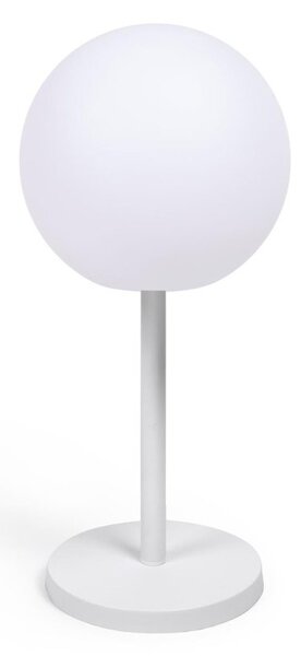 NABÍJECÍ STOLNÍ LAMPA MIMOZA 64 cm bílá