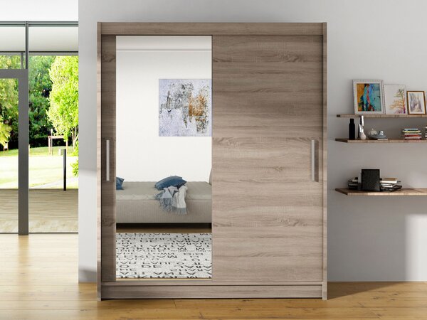 Skříň Presto VI, Barva: kašmír, Osvětlení: bez osvětlení 5903211404818