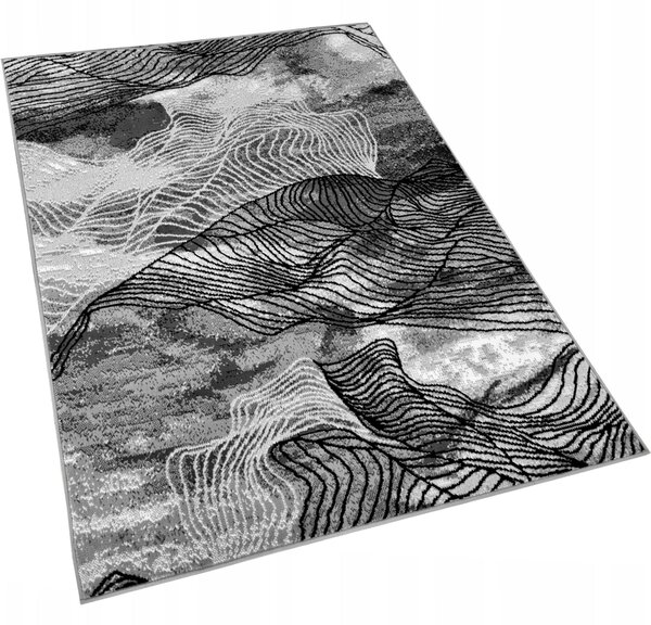 Moderní kusový koberec 50x90 cm LUKEN - šedý
