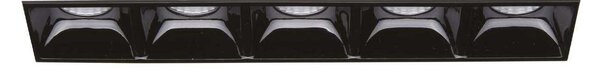 LED Zápustné bodové svítidlo Ideal Lux LIKA 12,5W 4000K TRIMLESS 267906 12,5W 1250lm 4000K IP20 14,1cm bílo-černé bez rámečku
