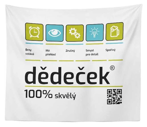 Sablio Deka Dědeček: 150x120 cm