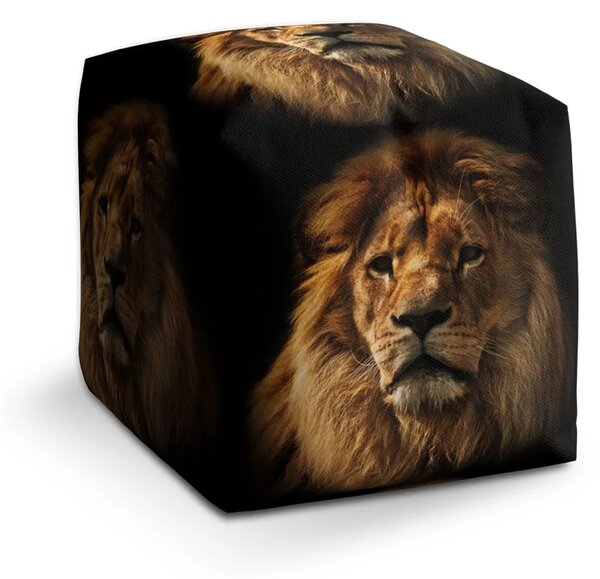 Sablio Taburet Cube Lev - 40x40x40 cm