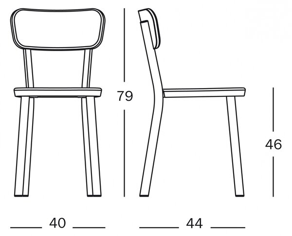 Magis designové židle Déjà-Vu Chair