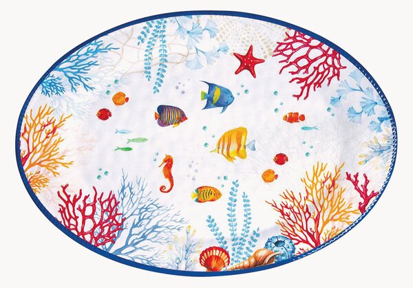 Porcelánový servírovací podnos Bora Bora